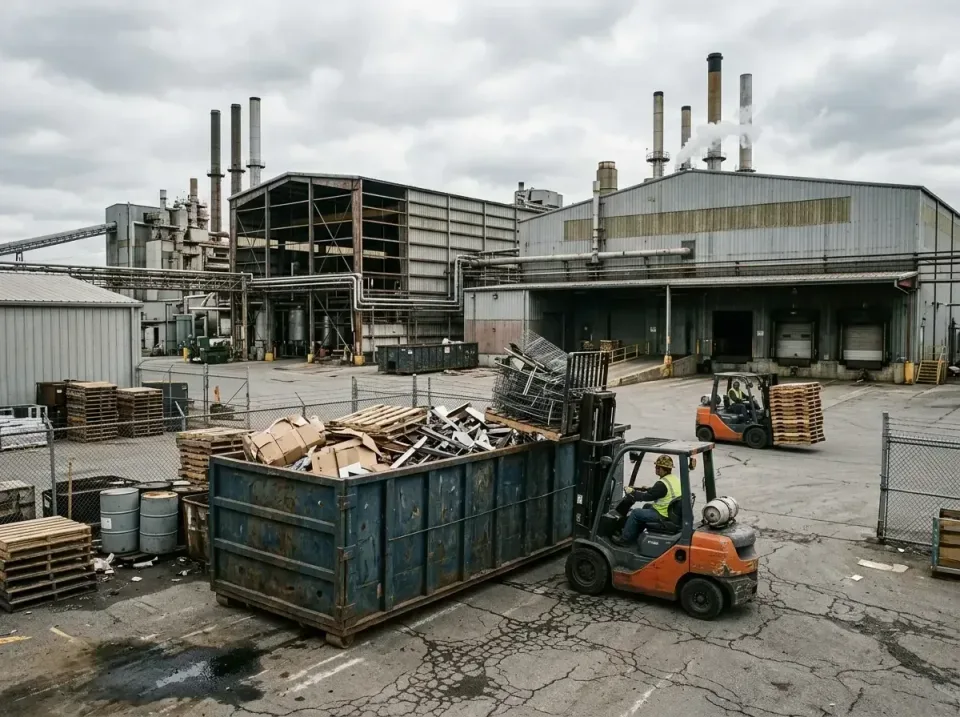industrial-factory-scrap-conta-003 — frequently asked questions, Cheap Roll-off Dumpster Rentals in Huntsville, TX